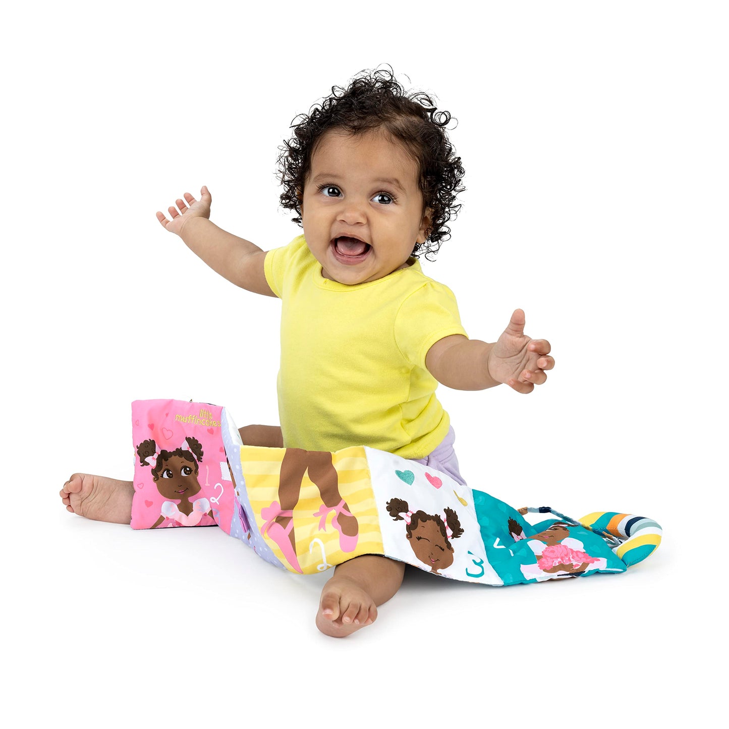 Little Muffincakes Zhara - Libro suave de 5 paneles