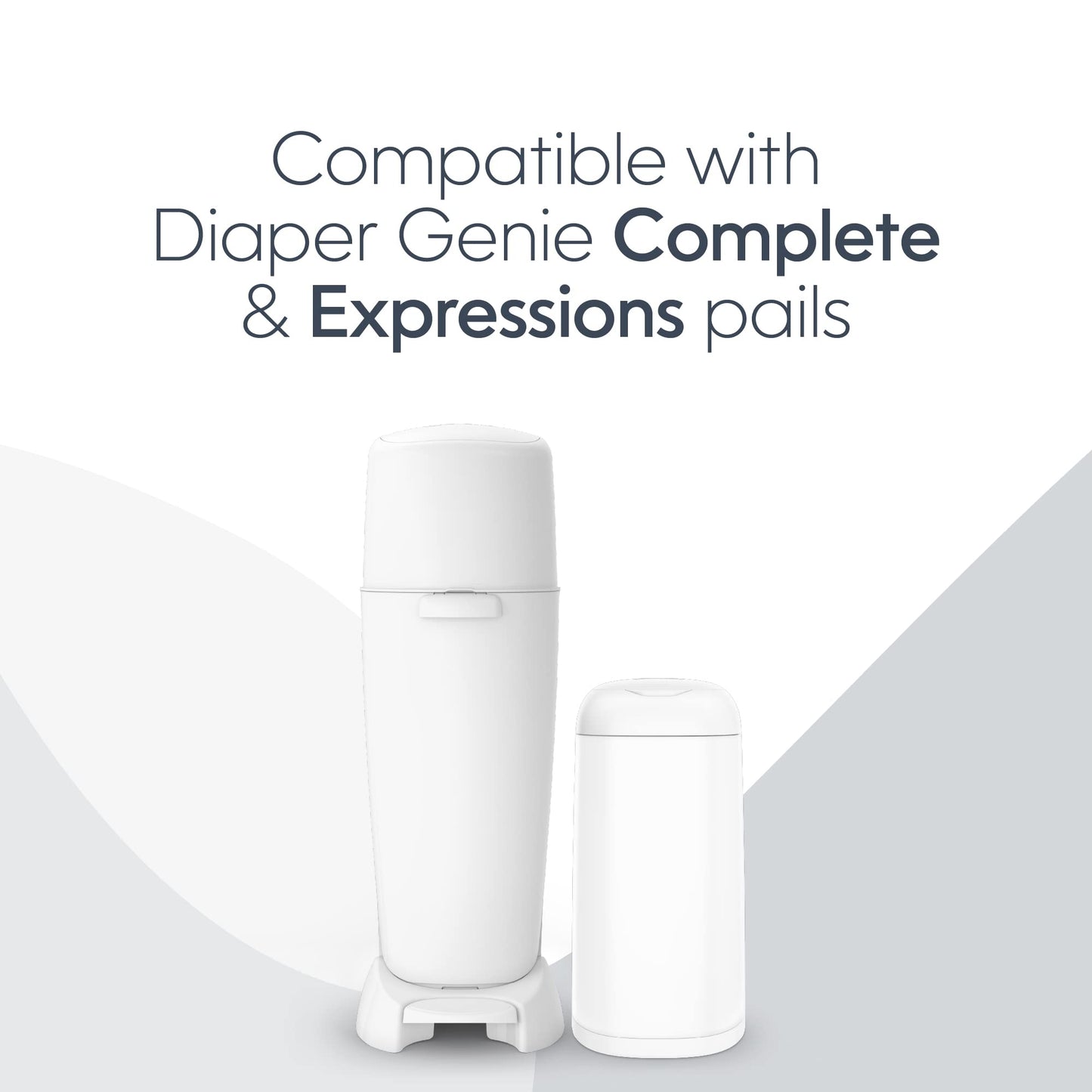 Diaper Genie Essentials - Paquete de 4 repuestos redondos