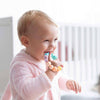 2ooya- Pulsera juguete de dentición de silicona para bebés colores pastel