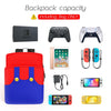Mochila de Mario con estilo, bolsa de viaje para Nintendo Switch