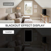 Maswond Cortina portátil 100% opaca (tamaño 118 x 57 pulgadas