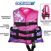 Oceans 7 Chaleco salvavidas, 30-50 libras