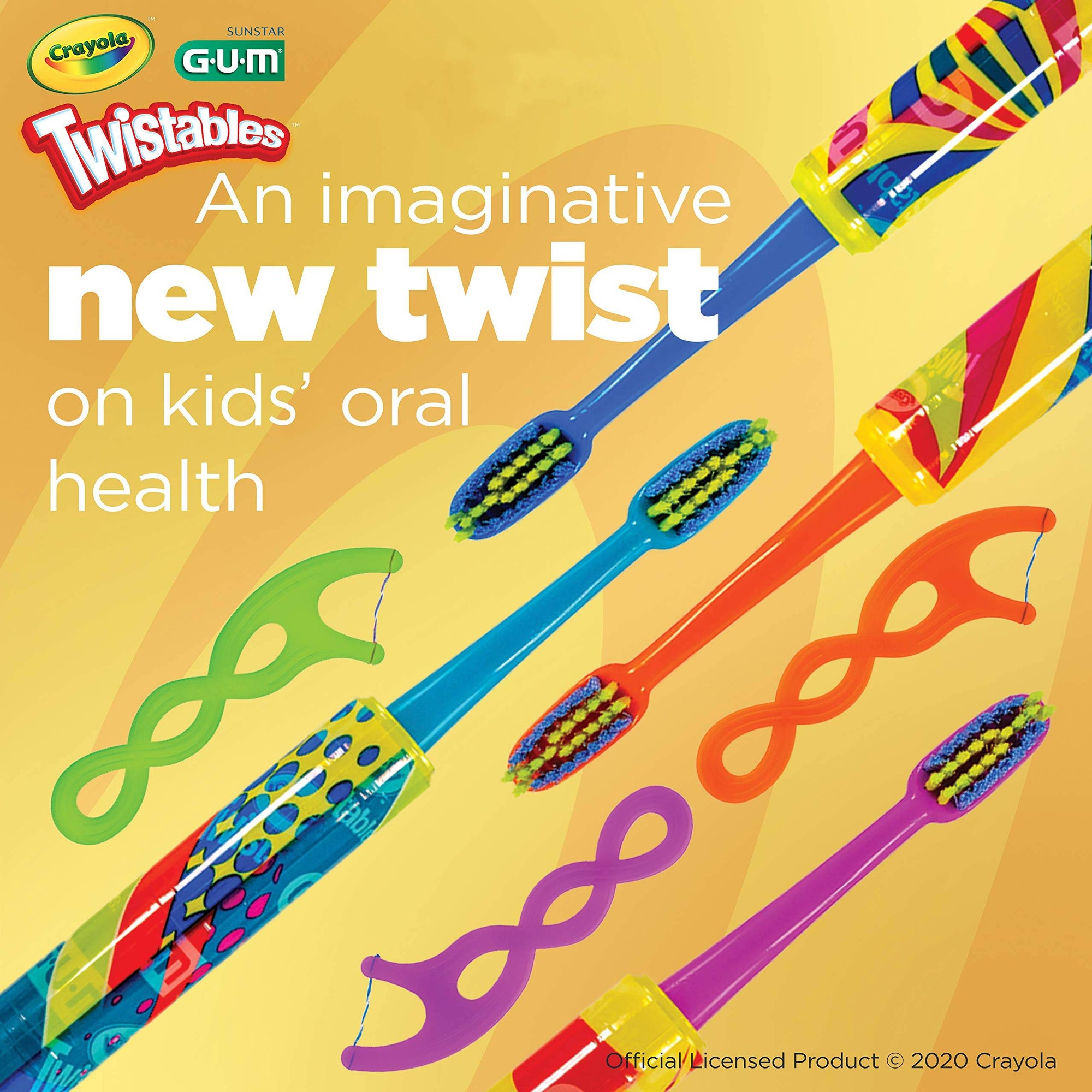 GUM Crayola- Hilo dental