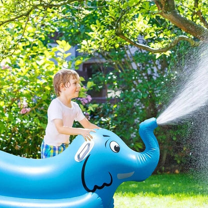 Flotador de piscina de elefante inflable