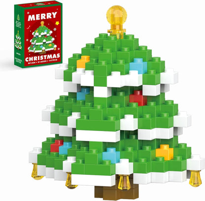 Christmas Santa Building Blocks Set de 4