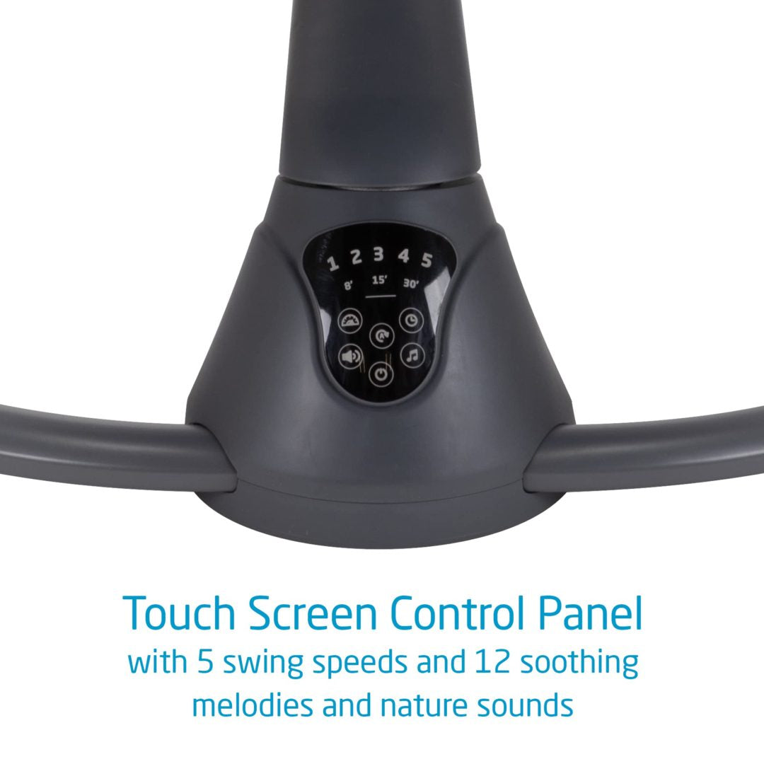 Maxi-Cosi Cassia Swing, panel de control de pantalla táctil