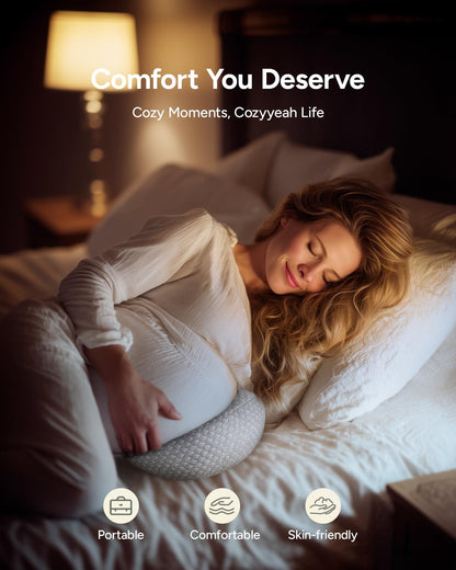 Cozyyeah amohada de cuña para dormir durante el embarazo