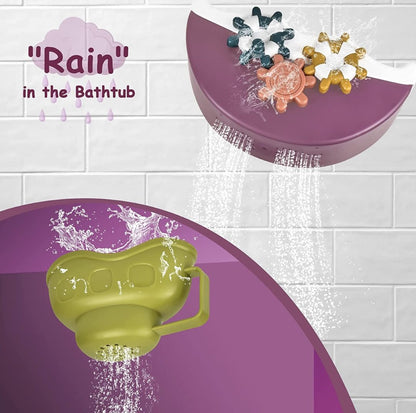 LiKee Juguetes de barco de baño