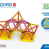 Geomag Clásico, 93 piezas, construcción magnética para niños, colección verde