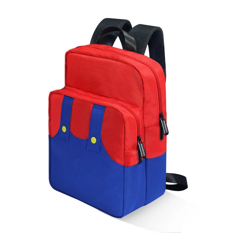 Mochila de Mario con estilo, bolsa de viaje para Nintendo Switch