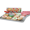 Melissa & Doug, juego para cortar y hornear galletas de Navidad de madera