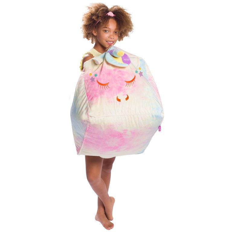 Posh Creations - Puf para silla con funda rellenable de peluches