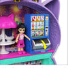 Polly Pocket Sushi Shop - Juego compacto con temática de sushi japonés con 2 micromuñecas y 12 accesorios