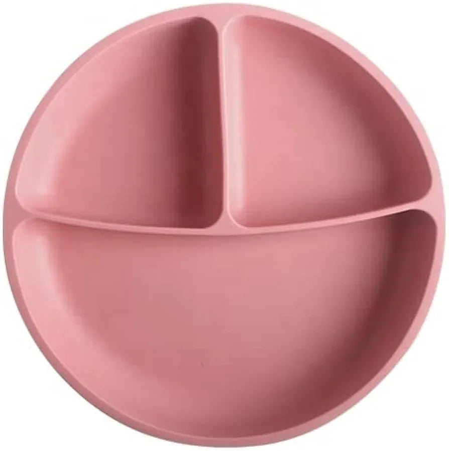 Plato con divisiones de silicón (Incluye tapa plástica)