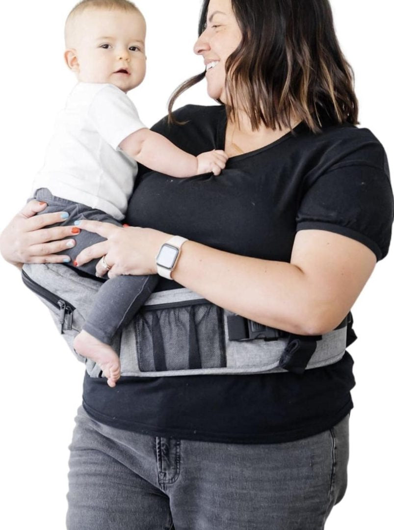 TushBaby The Only Safety Certified Hip Seat Baby Carrier