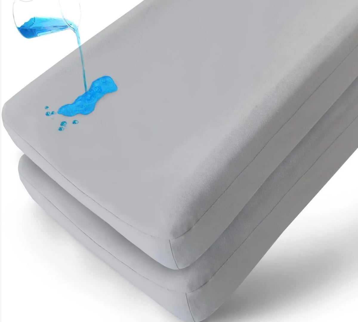Biloban funda impermeable para cambiador - Paquete de 2