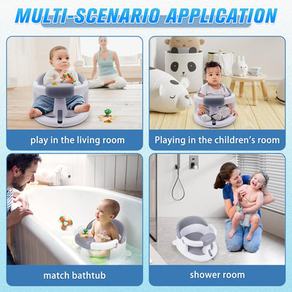 Asiento de baño para bebés Mostop, para bebés a partir de 6 meses