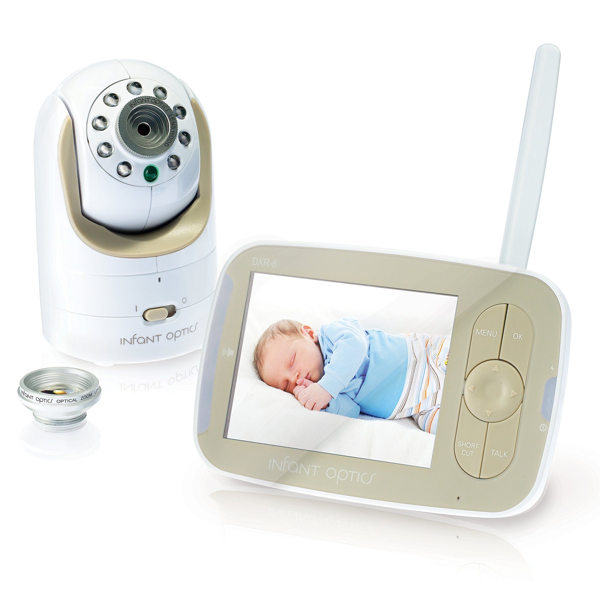 Infant Optics DXR-8 Baby Monitor de vídeo con intercambiables lente óptica
