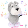 Hopearl Talking Schnauzer - Perro cantante repite y camina
