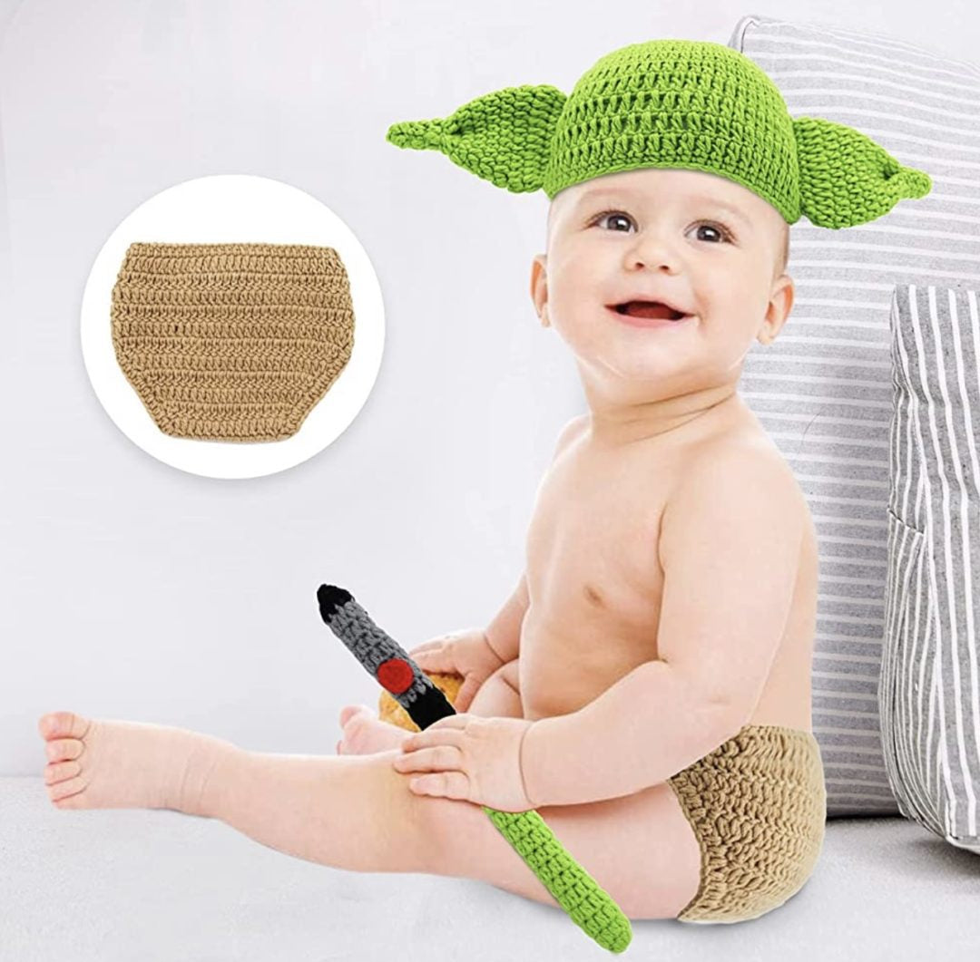 Conjunto para recién nacido baby yoda