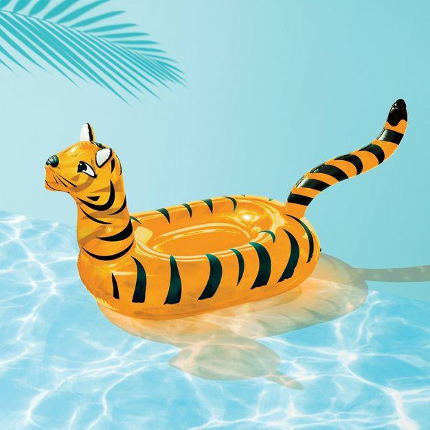 Tiger Pool Float Bright Yellow - Sun Squad™