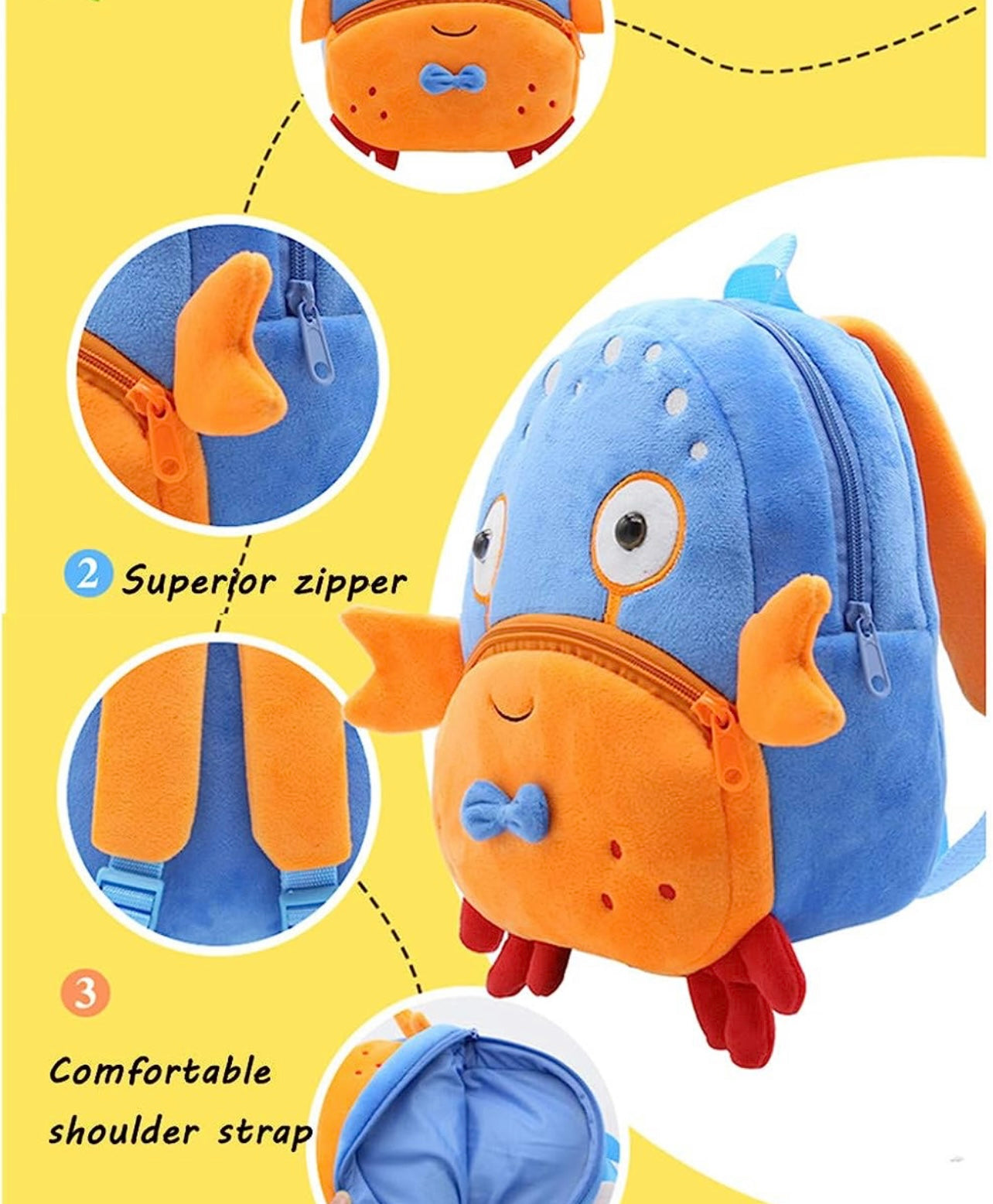 Ladyzone Mochila para niños pequeños