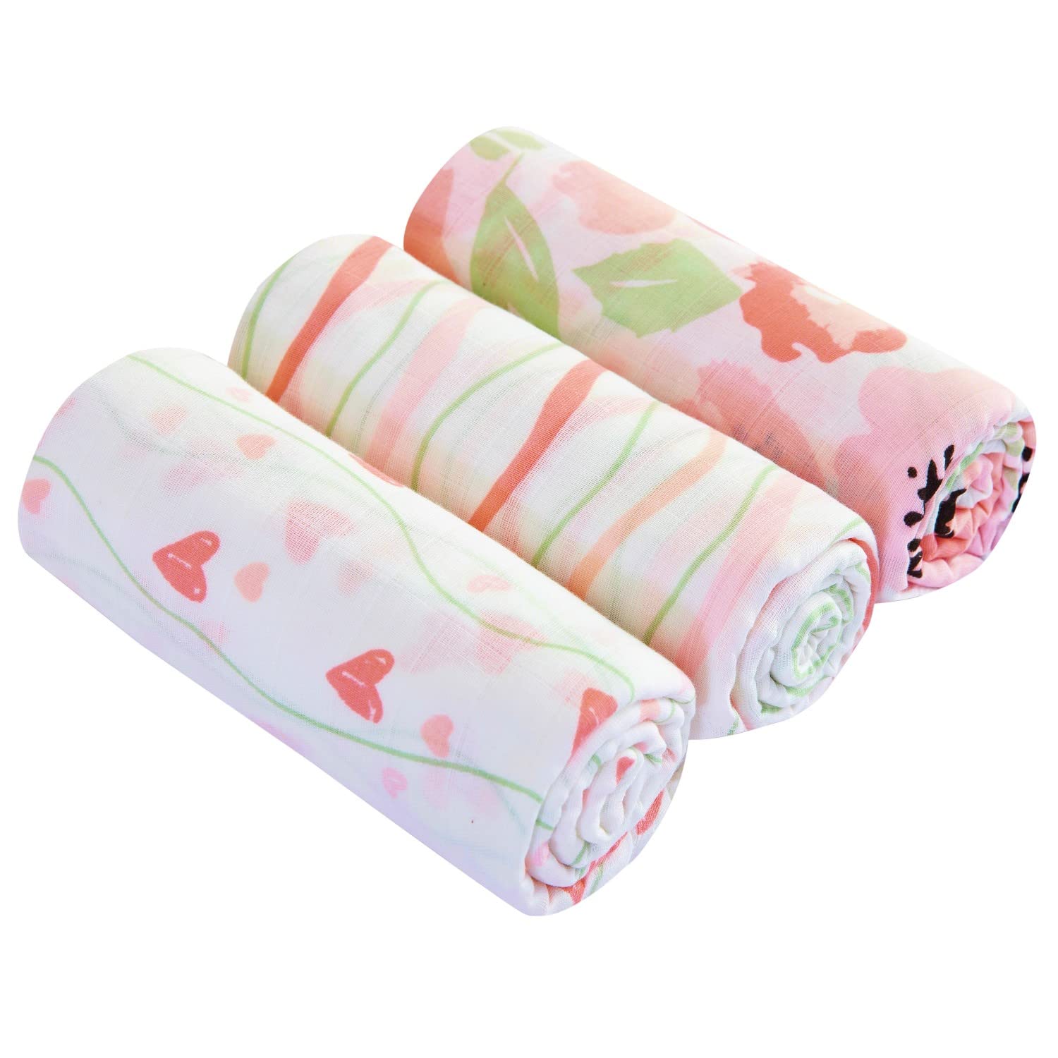 Little Grape Land Manta de muselina 3 pk