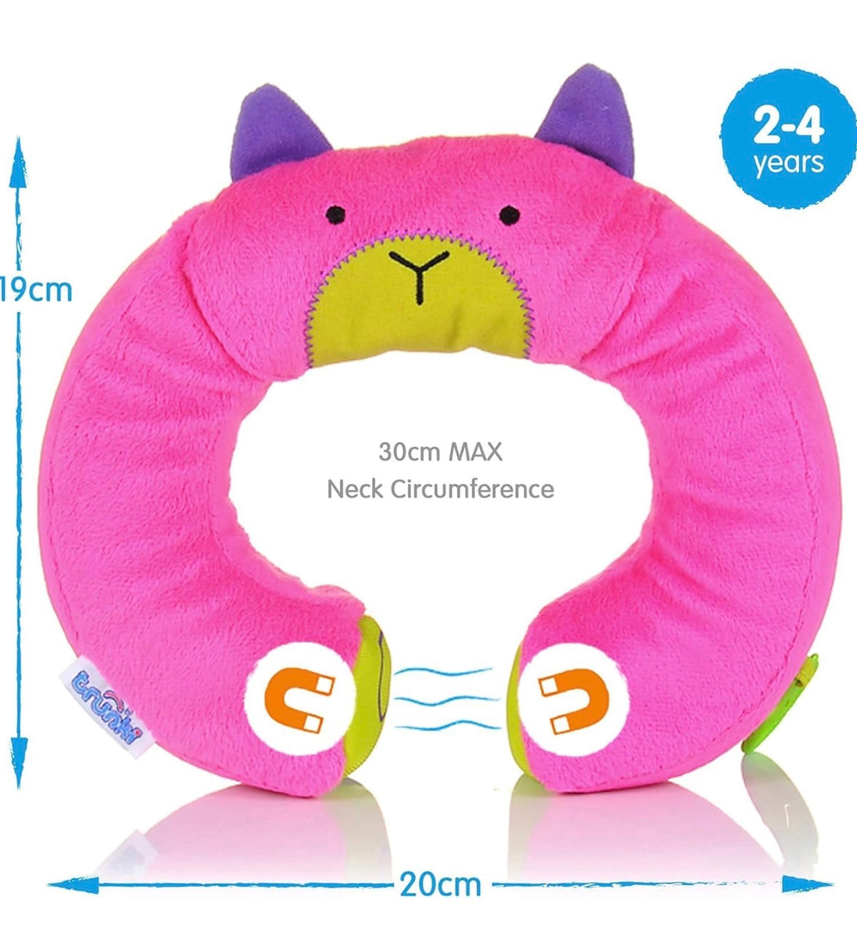Almohada cervical de viaje y soporte para la barbilla para niños - Trunki Yondi