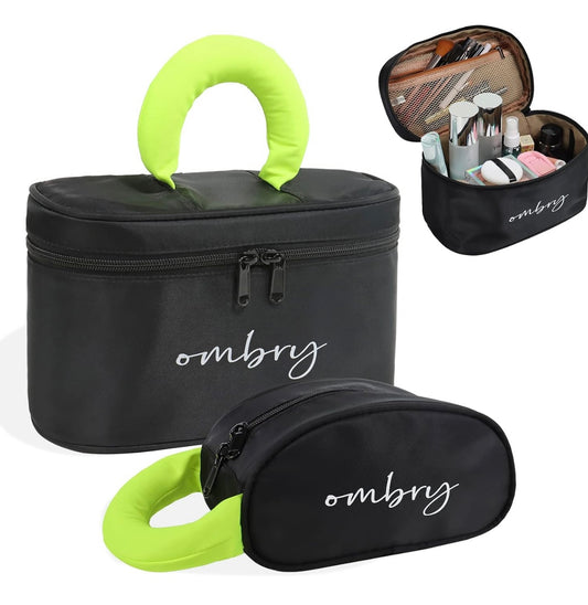 OMBRY Bolsa de cosméticos Juego de bolsas de maquillaje