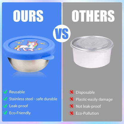 KOUARA Recipientes de aderezo para ensaladas