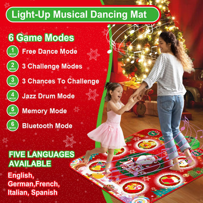 Mat musical para bailar de Navidad
