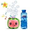 CoComelon - Máquina musical de burbujas sin derrames, juguete de burbujas para bebés