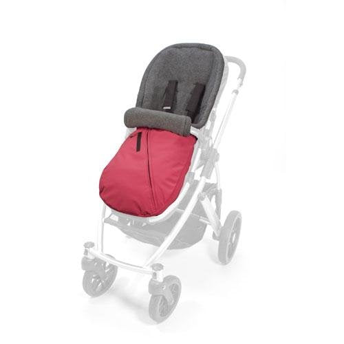 UPPAbaby-Babyganoosh Foot Muff,para modelo Vista, rojo