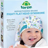 Tortle Lucky Elephant - Gorro de reposicionamiento ajustable, correctivo para el síndrome de cabeza plana