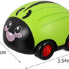 4 juguetes de coche con forma de insecto de empuje