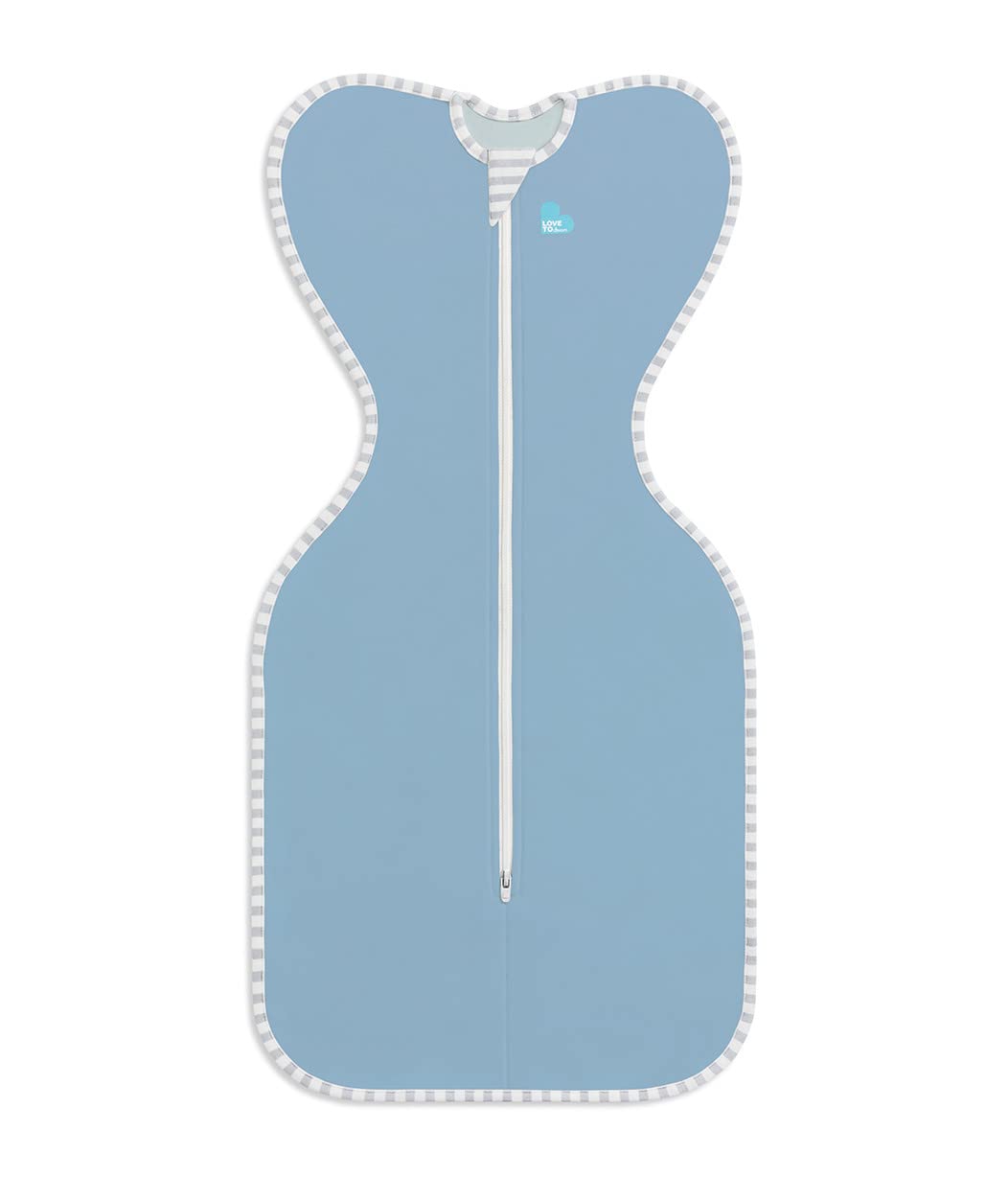 Love to Dream - Manta envolvente Swaddle UP 1.0 TOG, 1-3 meses celeste