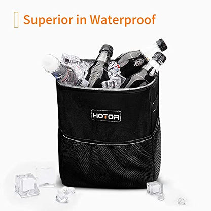 HOTOR - Organizador de auto con tapa y bolsillos