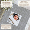 Peachly Libro de recuerdos unisex para bebé