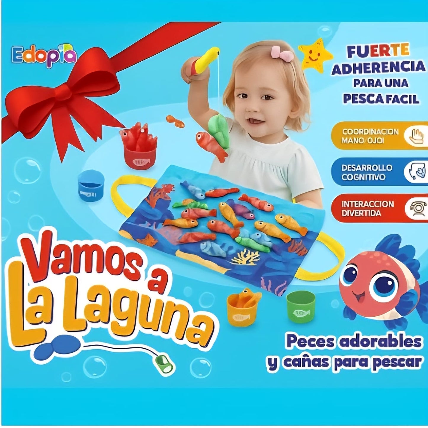 Wedopro juego de pesca educativo