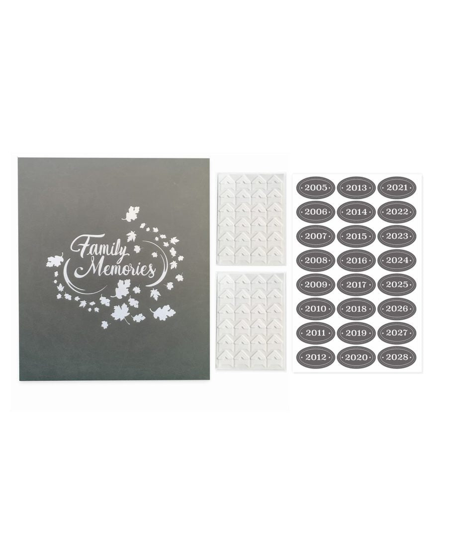 Cece's Capsules Álbum de fotos de álbum de recortes familiar