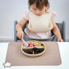 Moonkie Manteles individuales de silicona para bebés y niños