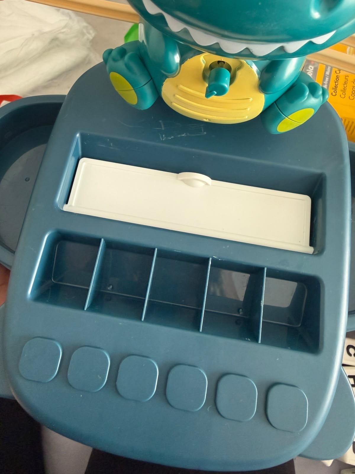 Juguete de equilibrio matemático de dinosaurio