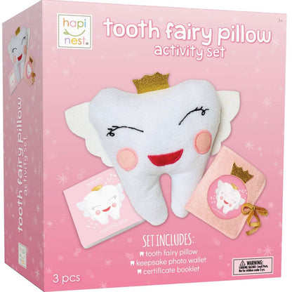 Hapinest Kit de hadas para niñas juego de 3 piezas almohada