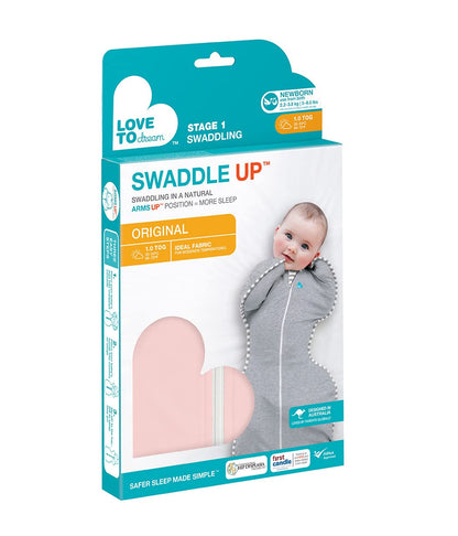Love to Dream - Manta envolvente Swaddle UP 1.0 TOG, 5-8.5 libras, NB