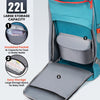 WIPHA - Mochila para bebé, ergonómico, con toldo para el sol