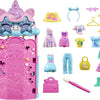 Polly Pocket Muñecas y set de juego, juguete de unicornio con 2 muñecas y 19 accesorios