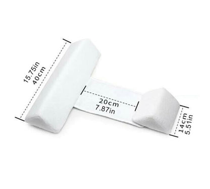 Almohada antivuelco blanca