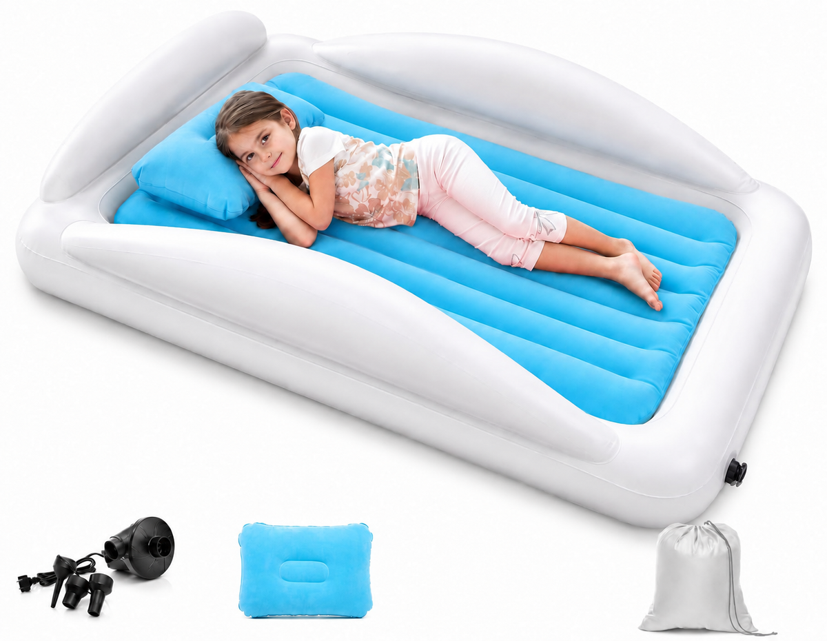 Sleepah Cama de Viaje Inflable para Niños Pequeños Colchón de Aire Portátil