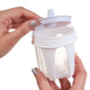 Kiinde Active Latch - Botella de silicona para bebé, anticólicos, a prueba de fugas, fácil de limpiar