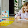 Chuckle and Roar Plantillas de arte para niños con 10 lápices de colores